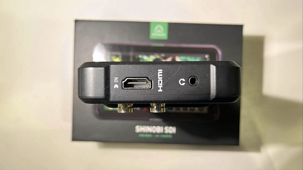 Atomos Shinobi SDI – stan idealny, komplet, , FV 23%