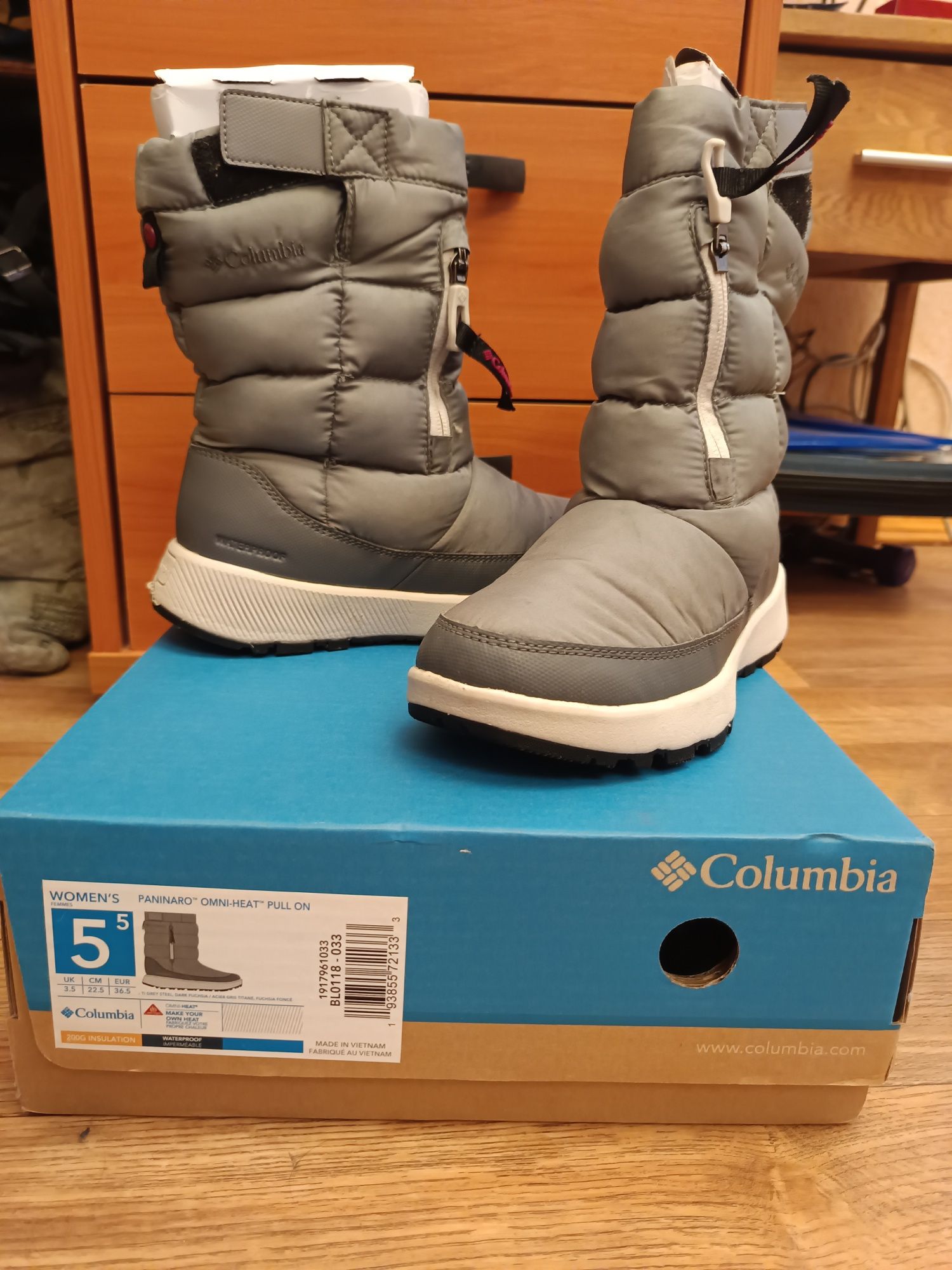 Сапоги Columbia 35 р