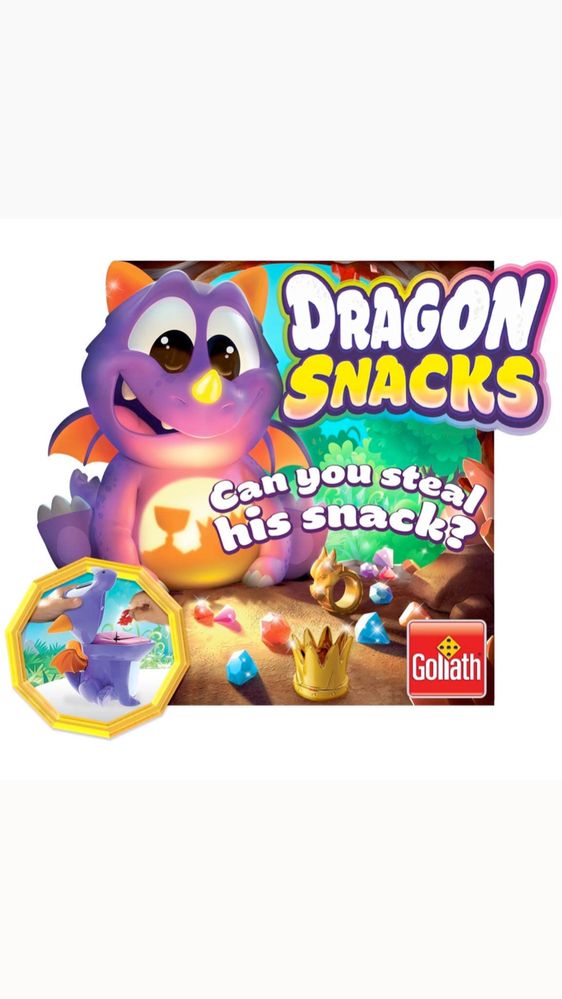 Настільна гра Dragon Snacks на розвиток памяті, уваги. Дракон