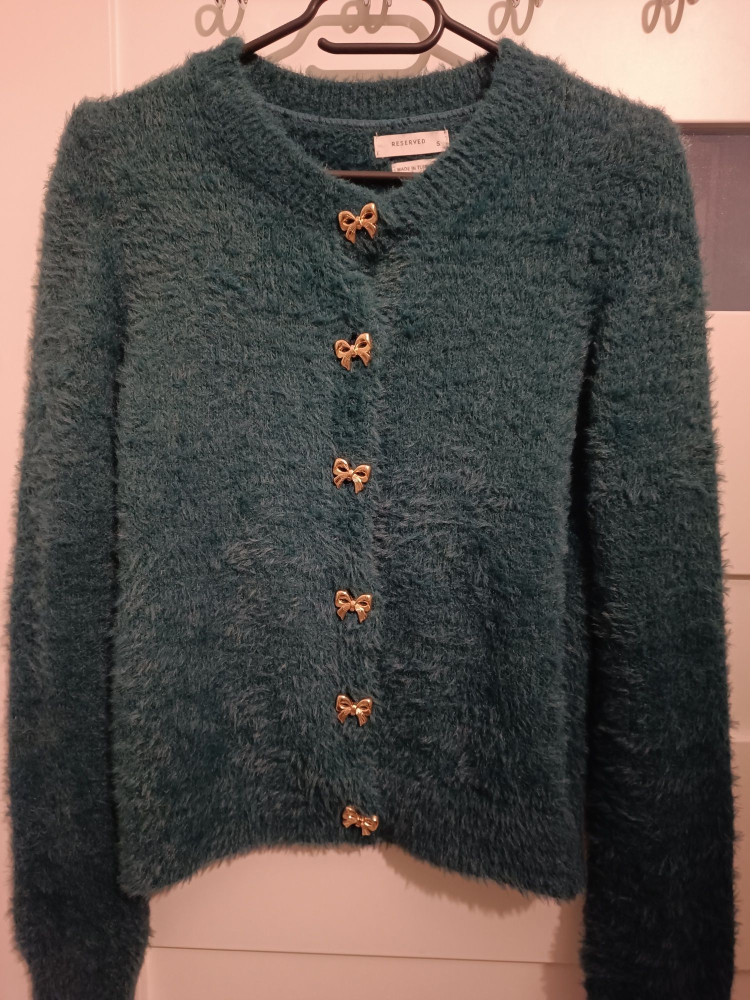 Sweter damski świąteczny r.S
