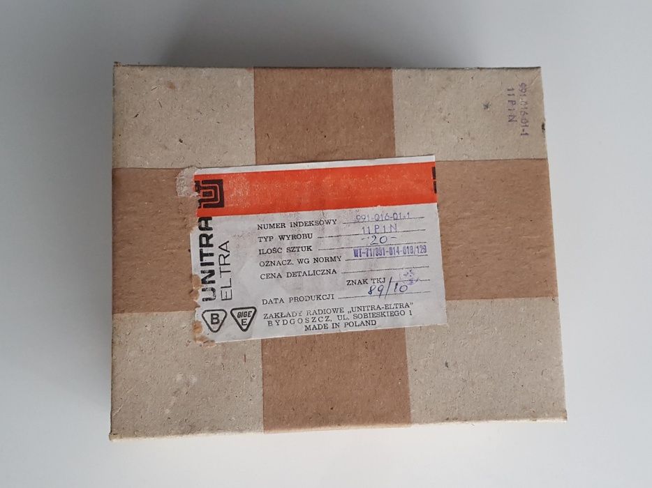 Przełącznik obrotowy 11P1N - Unitra Eltra Bydgoszcz
