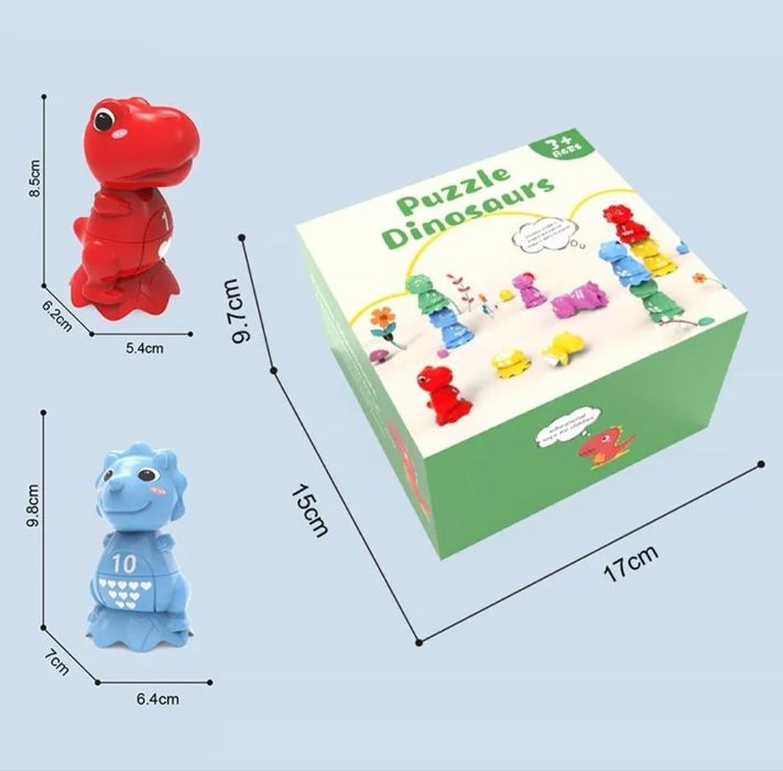 Монтессорі динозаврики сортер сортувальник, іграшка “Дятел і дерево”