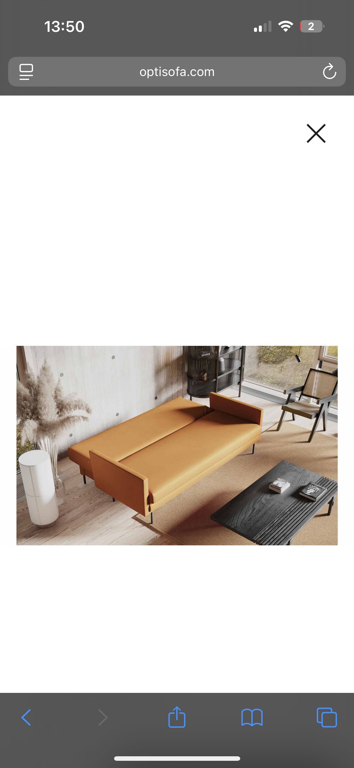 Sofa 3 os. z funkcją spania