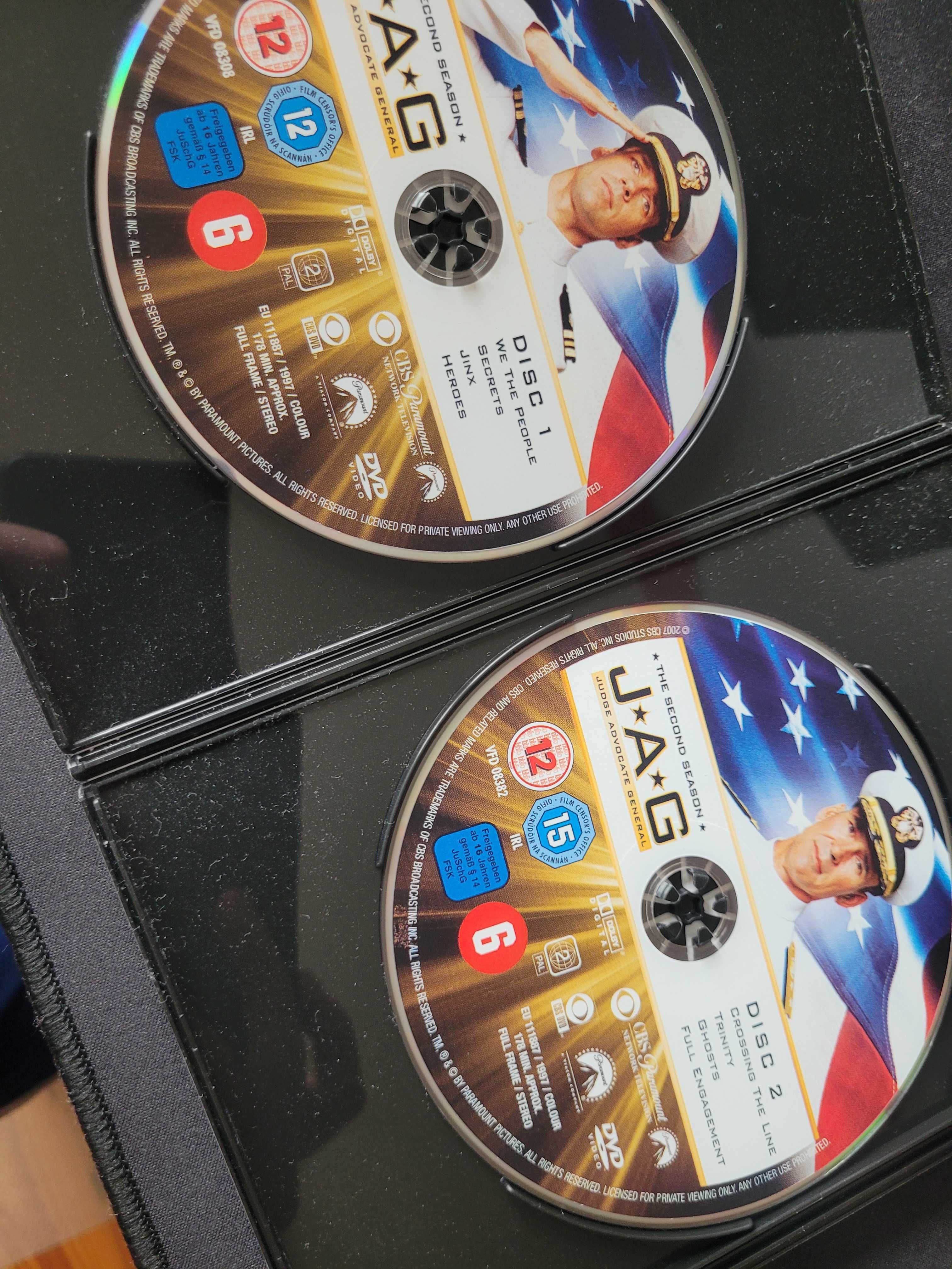 Serial "JAG" ENG sezon 2 DVD