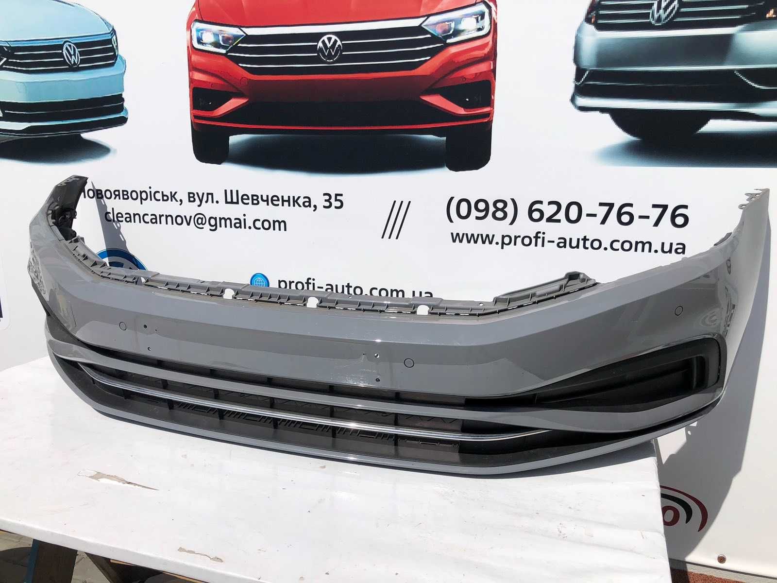 Бампер передні Passat B8 Європа Lift на 6 партроніків