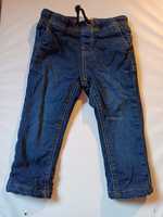 Spodnie jeans Minoti z podszewką