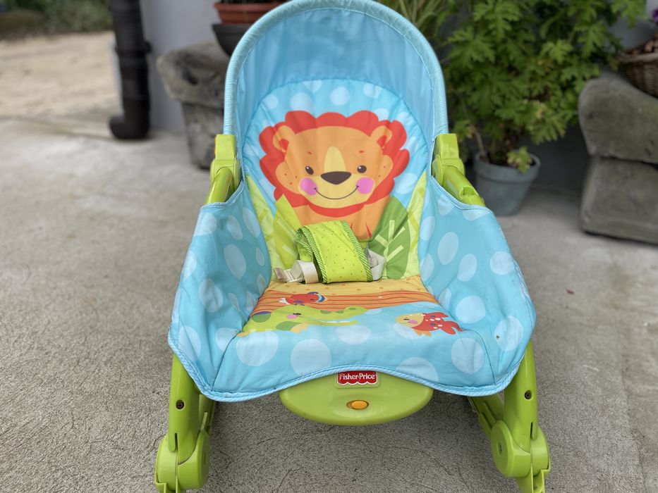 Leżaczek bujaczek Fisher Price
