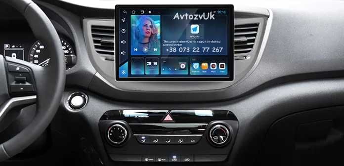 Android TUCSON Hyundai IX35 GPS Tesla Туксон Дисплей CarPlay Магнитола