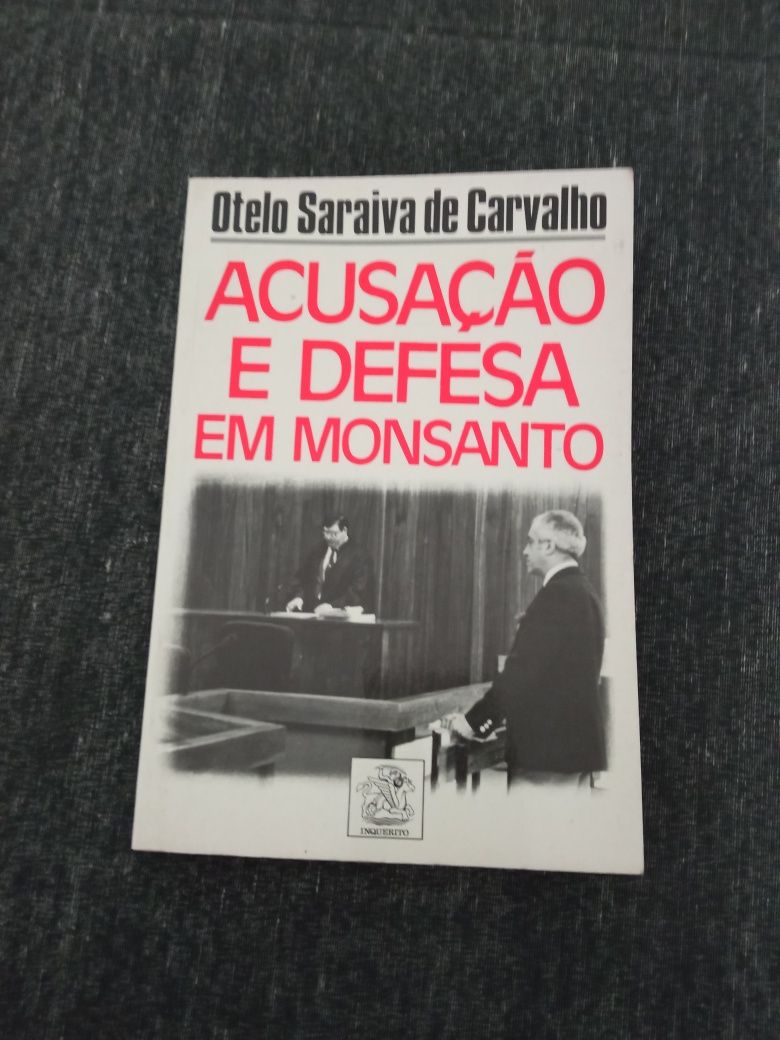 Livro "Acusação e Defesa em Monsanto"Vintage