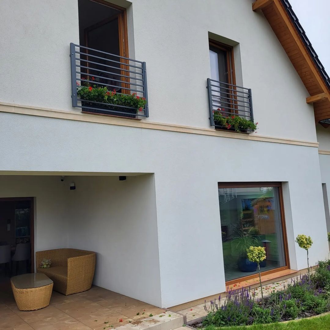 PROMOCJA!! Balustrady panelowe na balkony francuskie