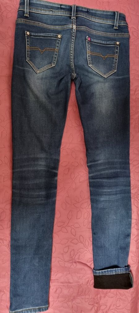 Утепленные джинсы на флисе 36 размер