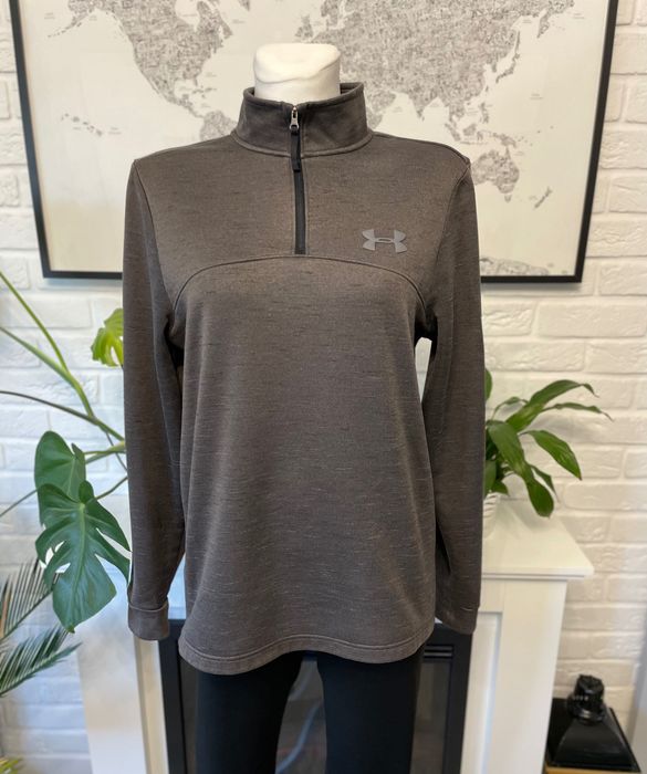 Szara grafitowa bluza sportowa Under Armour r. S 36 M 38 luźny krój