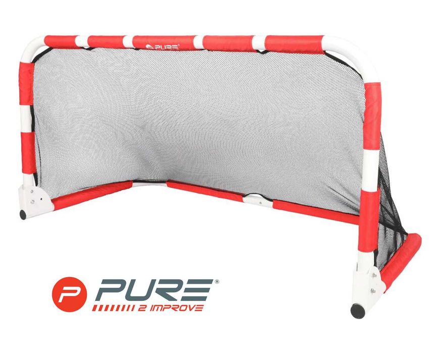 Bramka piłkarska hokejowa Pure2improwe P2i składana na płasko 120cm