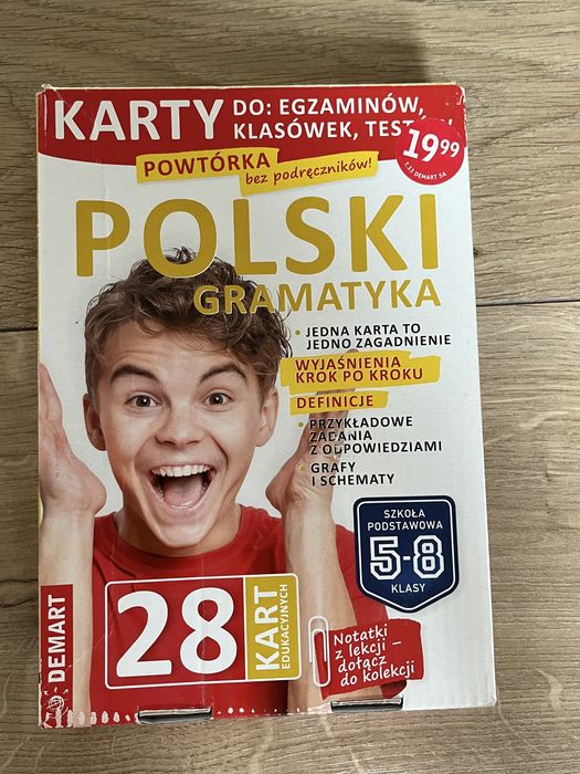Zestaw powtórkowy do sprawdzianów do szkoły podstawowej, klas 4-8