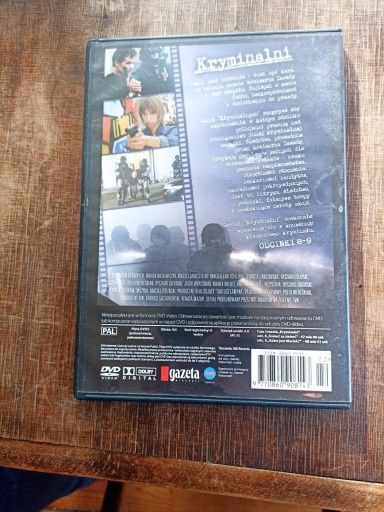 Serial: Kryminalni, sezon 1, płyta 4, odc. 8 i 9, dvd