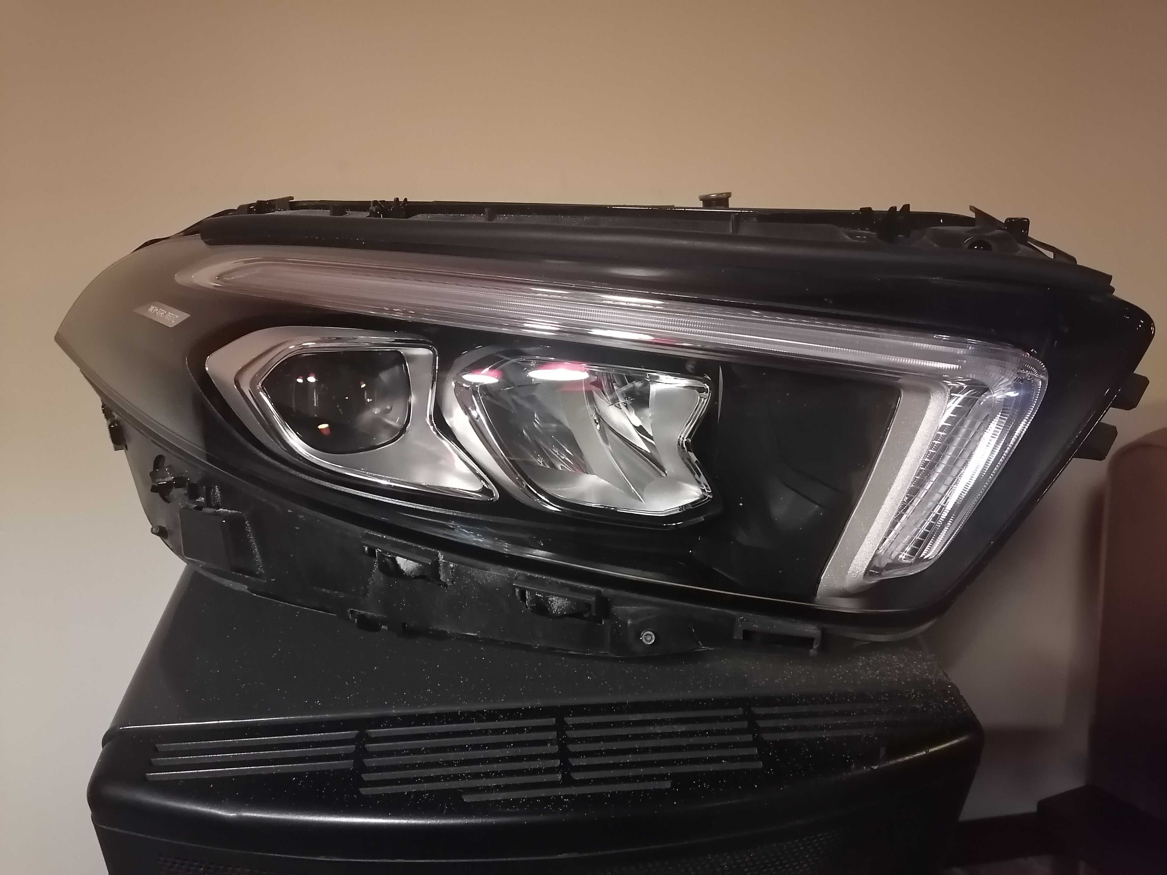 Farol Mercedes classe A w177 ótica óptica Led original