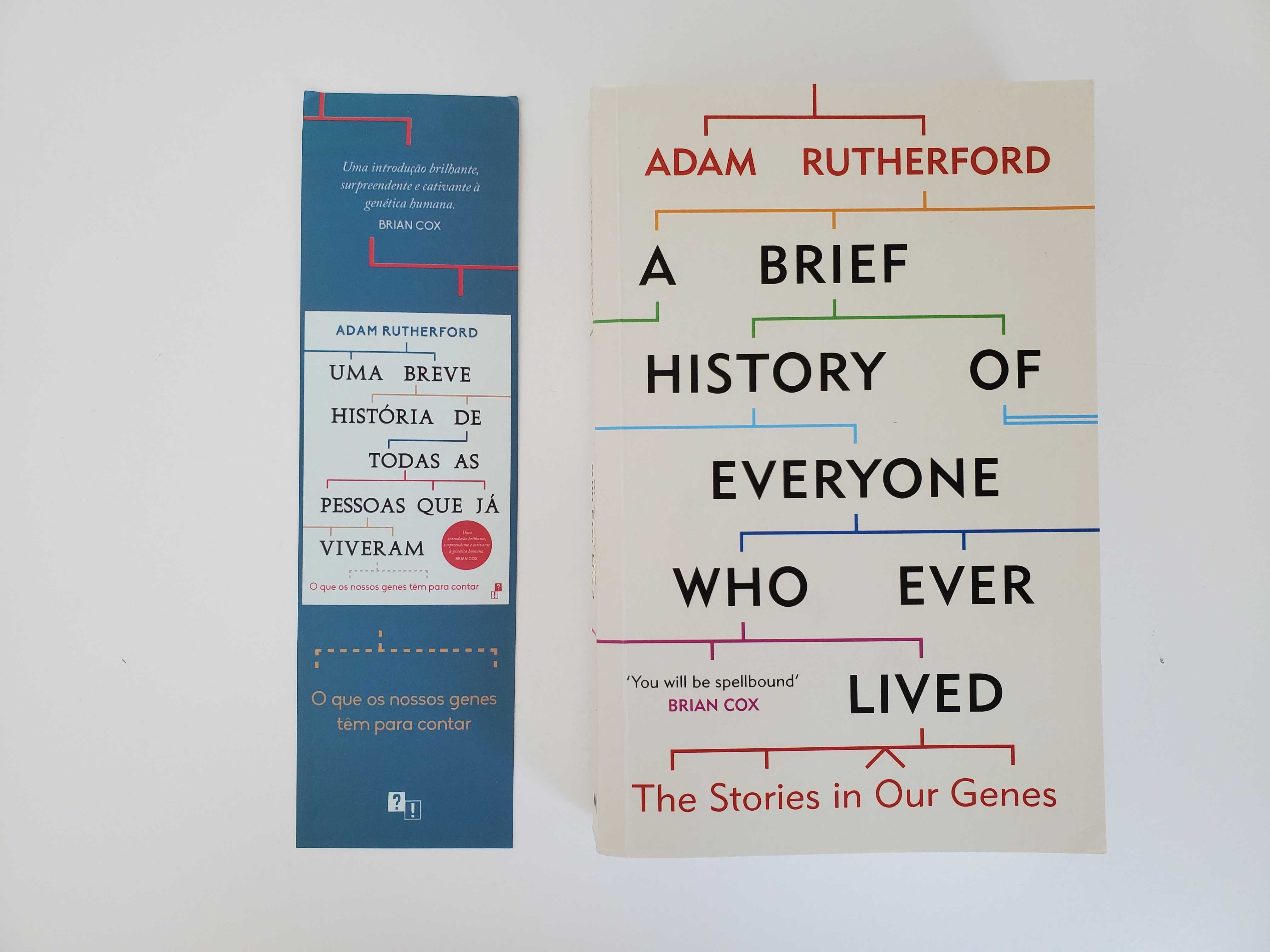 A Brief History of Everyone Who Ever Lived, de Adam Rutherford.