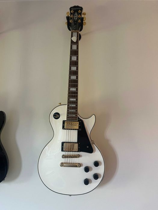 Gitara Epiphone Les Paul Custom Praktycznie NIEUŻYWANA, z futerałem