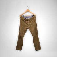 Spodnie sztruksowe sztruksy slim Polo Ralph Lauren beżowe W34 L32