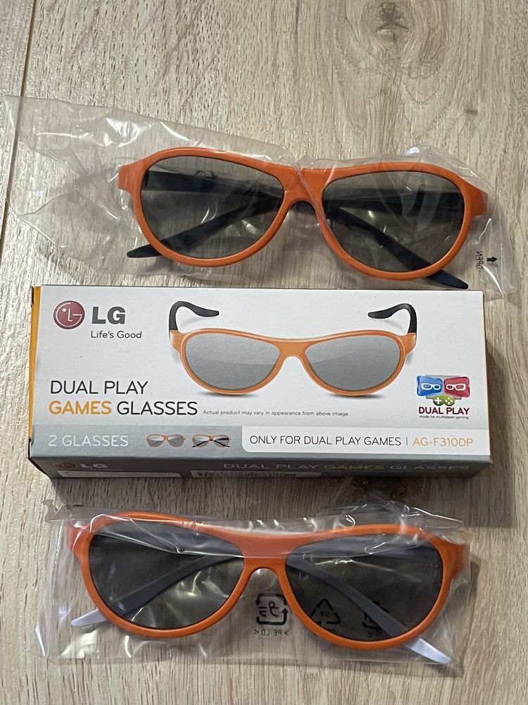 Okulary LG 3D Cinema i Dual Play