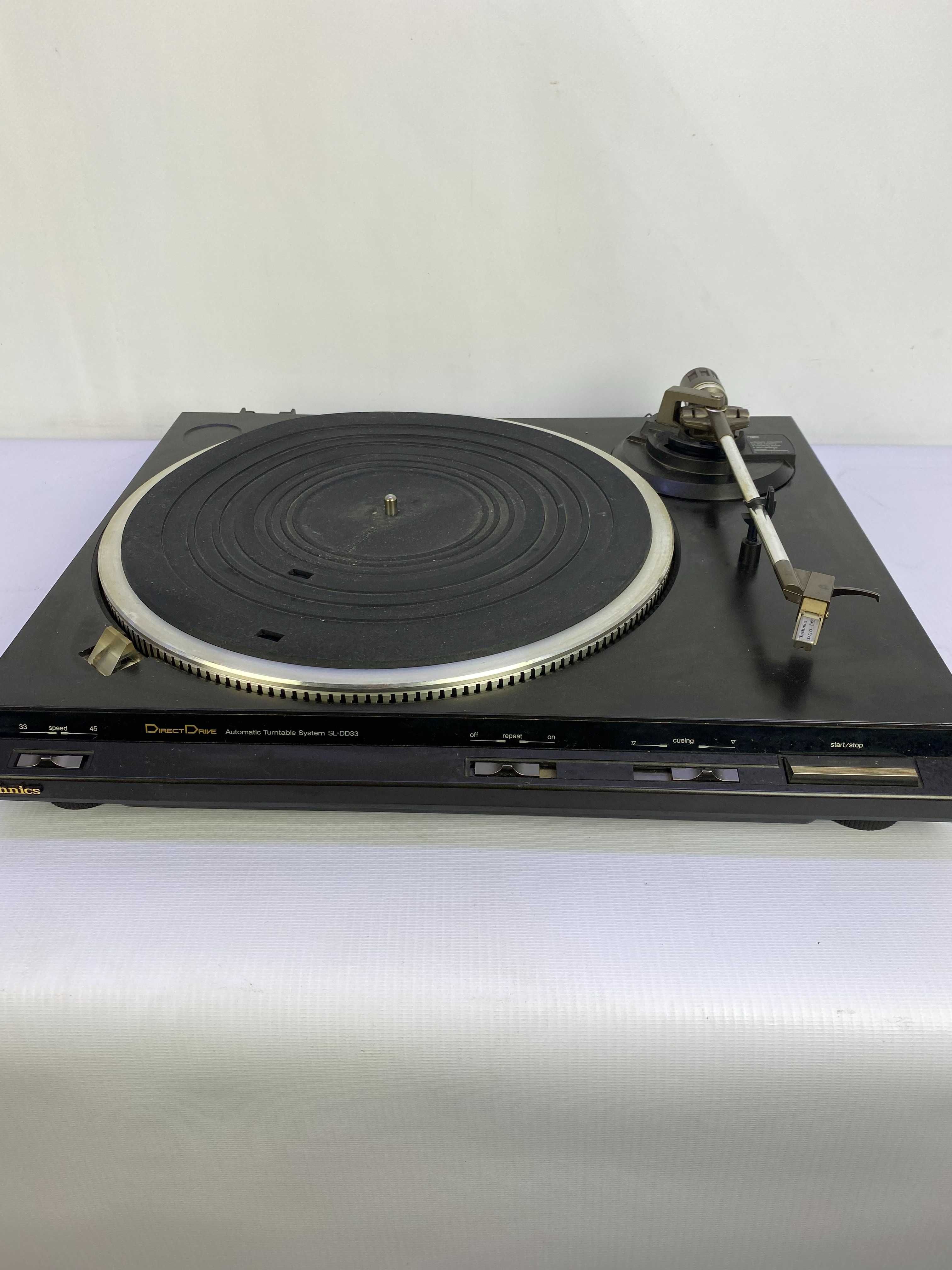 czarny  Technics SL-DD33,Po Serwisie , fullautomat