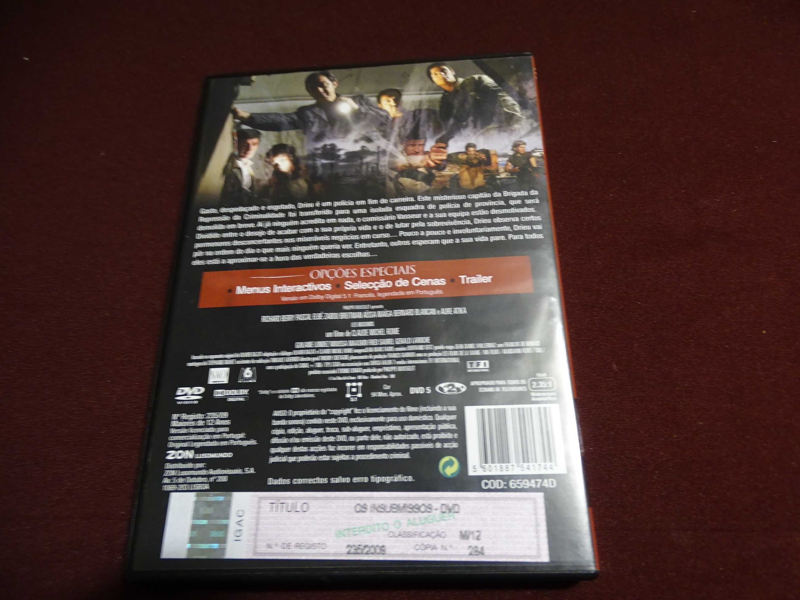 DVD-Os insubmissos-Claude Michel Rome