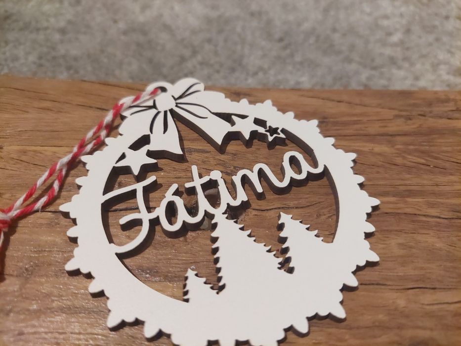 Bola de natal FÁTIMA