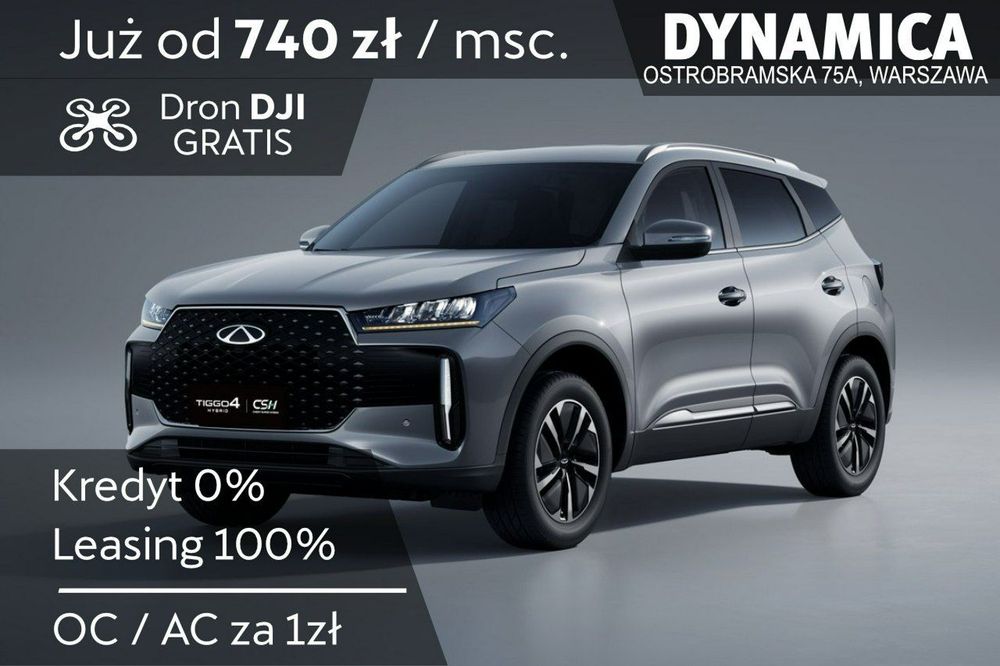 Chery Tiggo 4 PRESTIGE - 163KM - Rocznik 2025