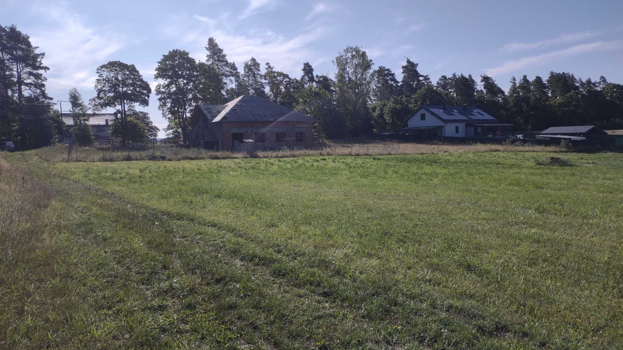 Działka budowlana 1647 m² Siemiany nad jeziorem Jeziorak