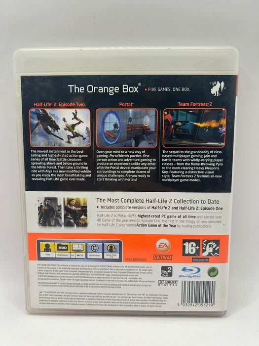 The Orange Box 3xA Ps3 nr 0359