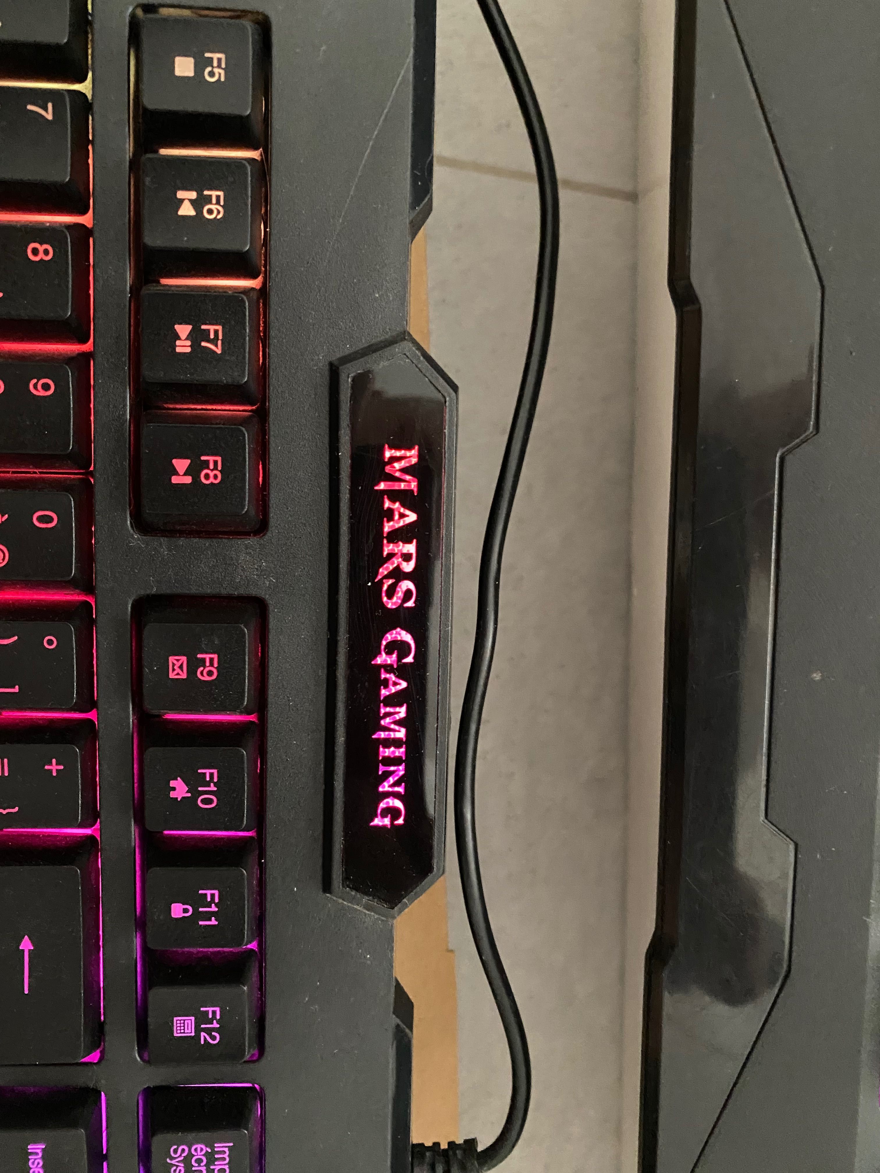 2szt Nowe klawiatury RGB Mars Gaming G-Lab