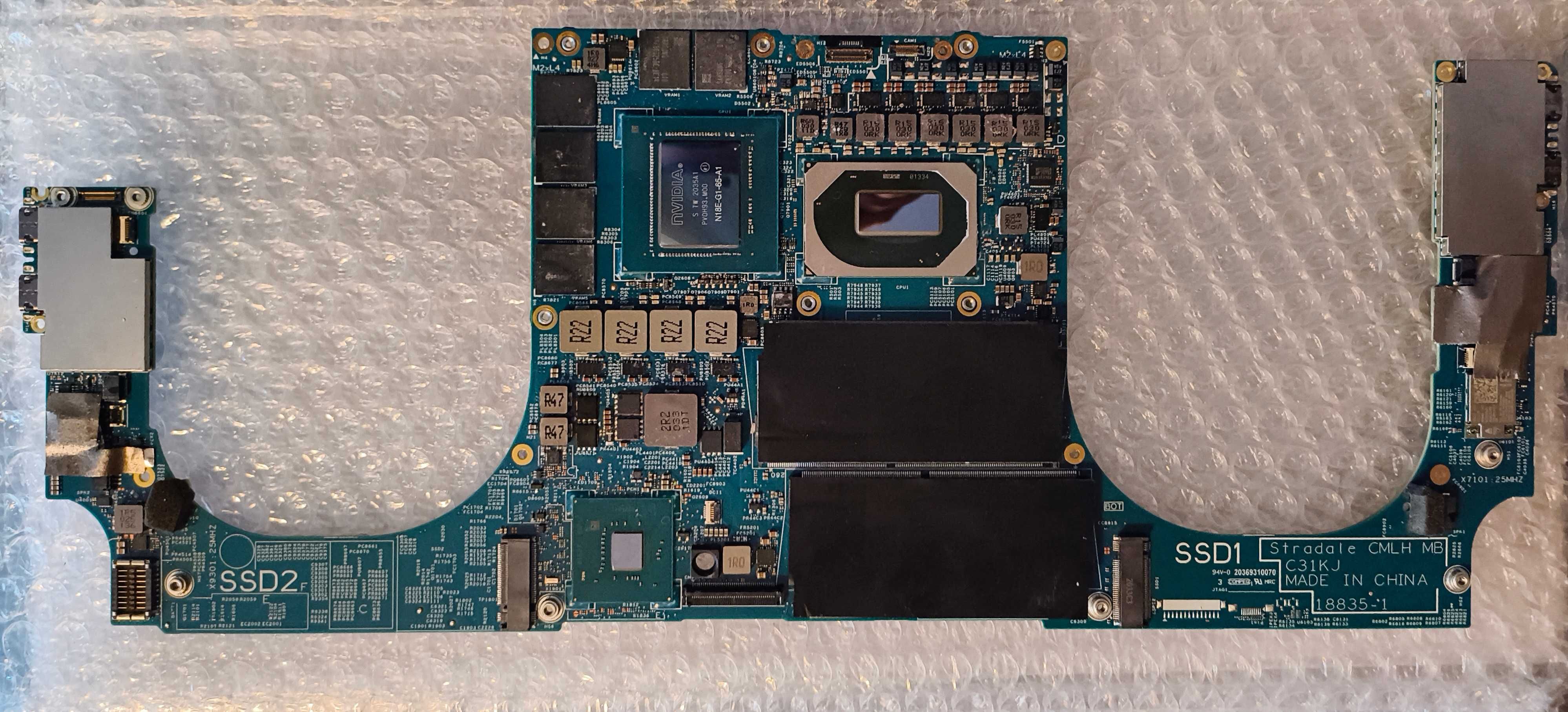 placa mãe para DELL XPS 17 9700