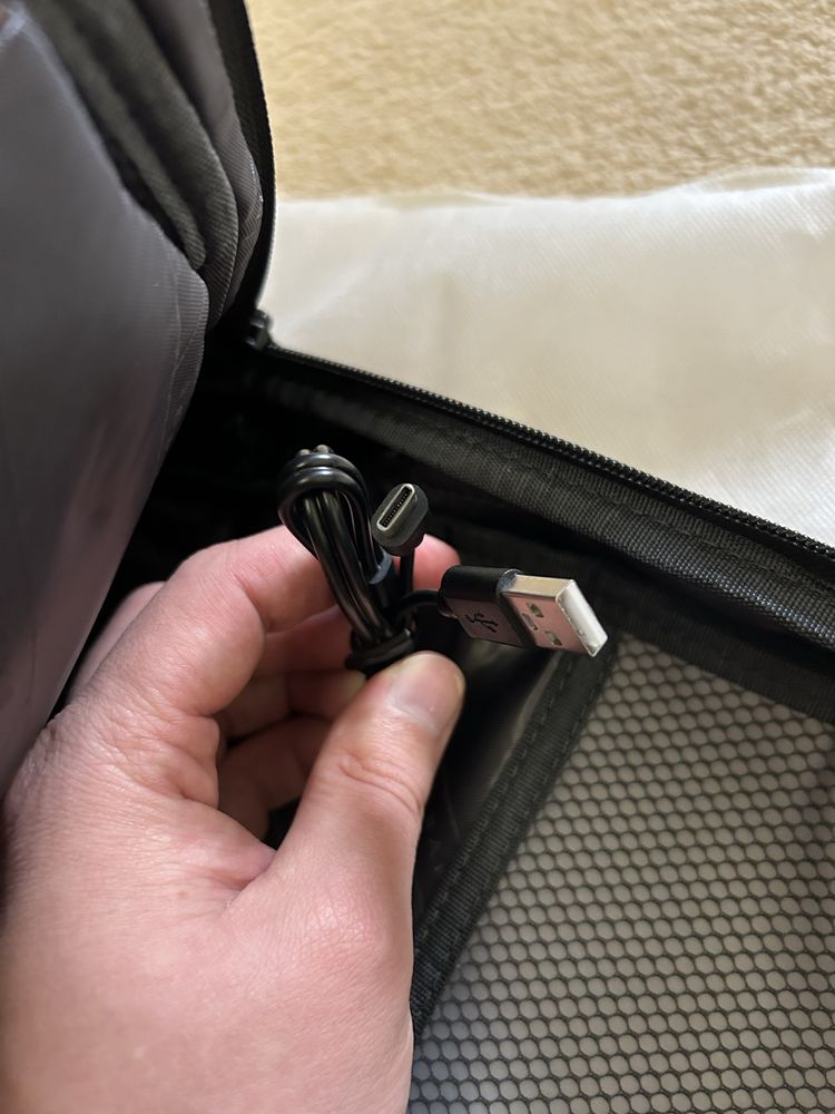 Рюкзак Bange (BGS7261 Black) з USB, 15.6"