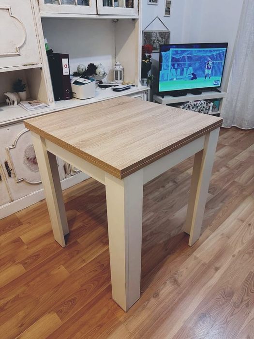 Mesa de Cristal como novo