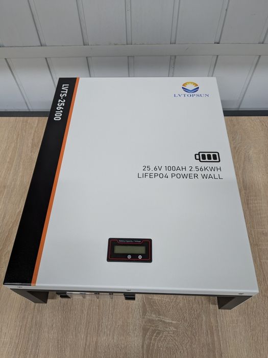 Акумулятор LVTOPSUN LVTS-256100 2,56кВт·год LiFePO₄