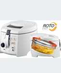 Frytkownica niskotłuszczowa ROTO Obrotowy Kosz DeLonghi F28533.W W25