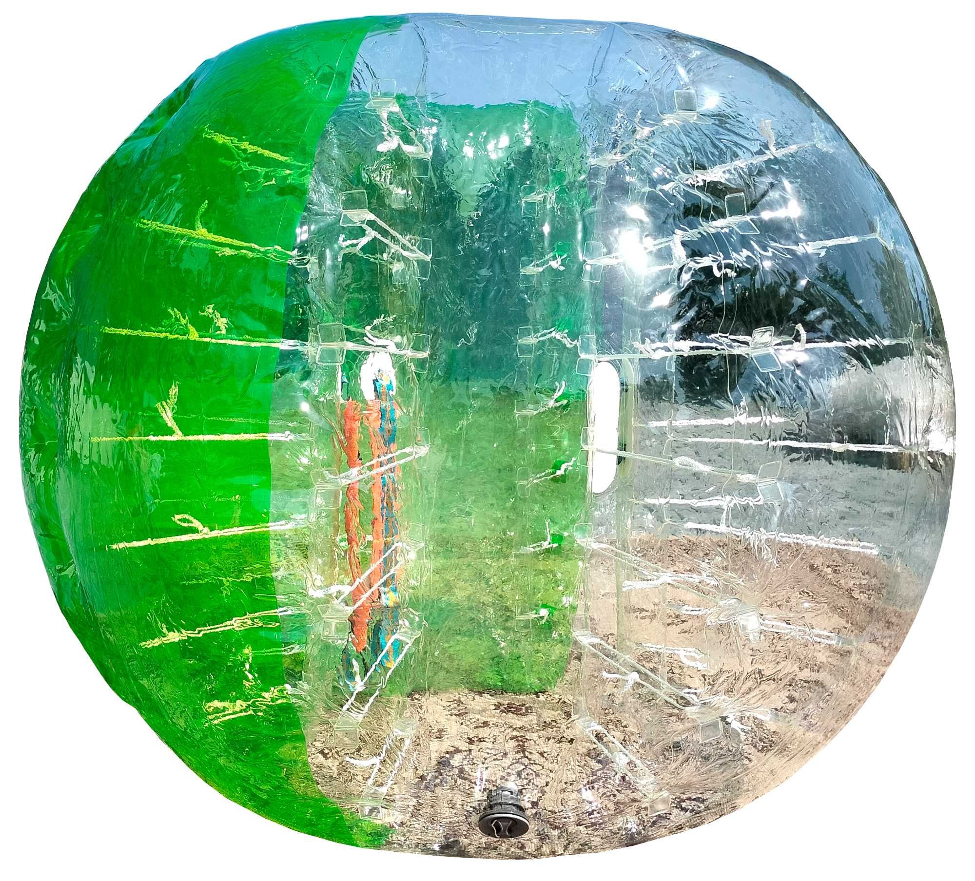 Dmuchana kula do zderzeń grania w piłkę nożną Bubble Football z pasami