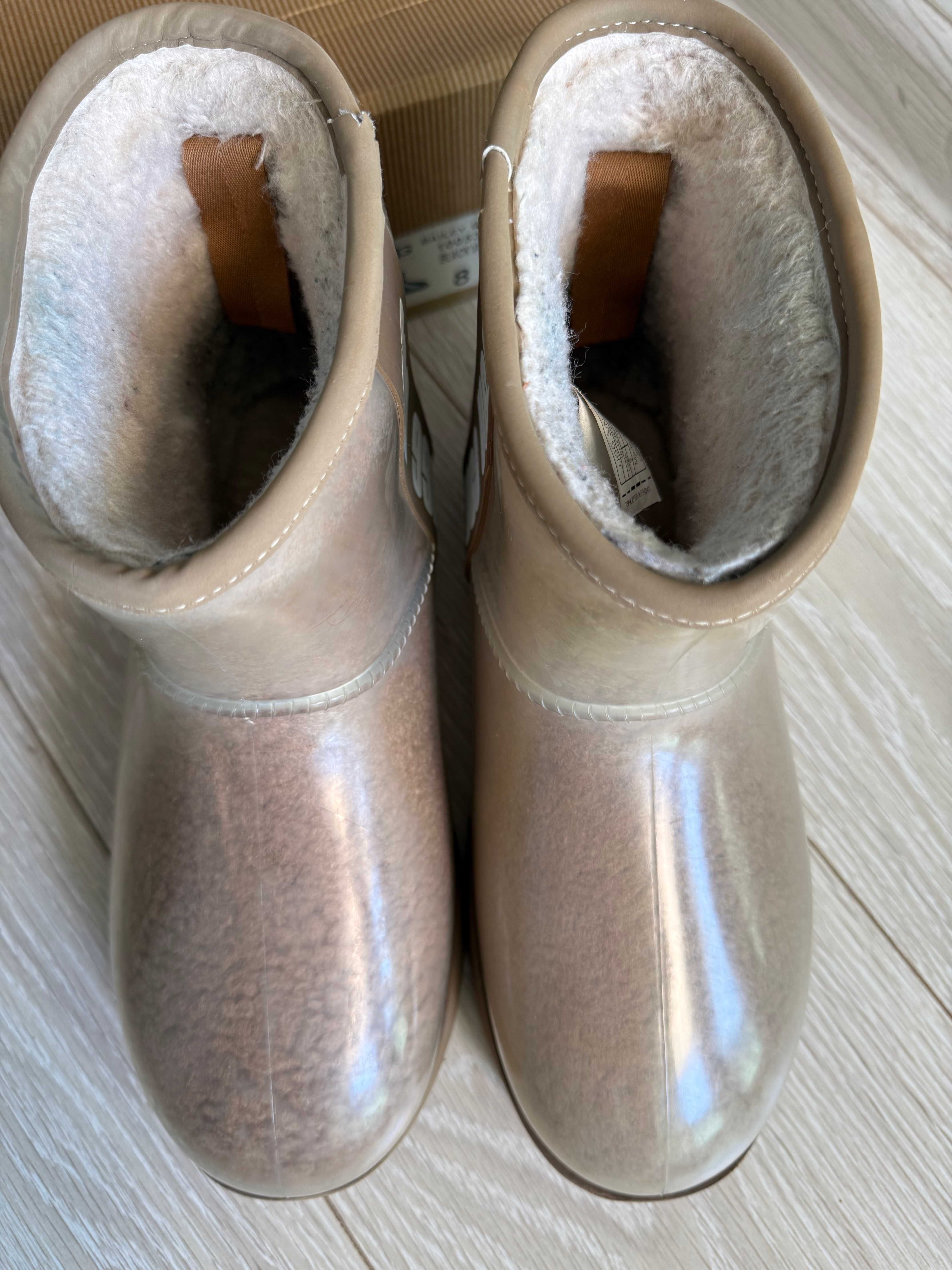 Угги Ugg classic clear mini brown