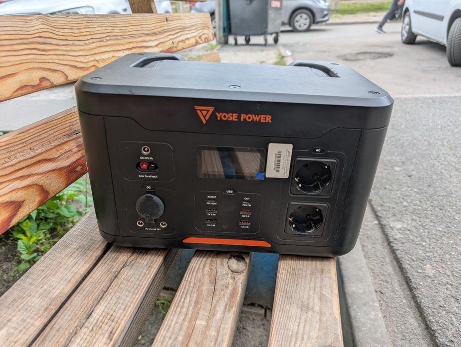 Зарядна станція Yose Power PEP-S1000 (1000Вт, 1166Вт/год)