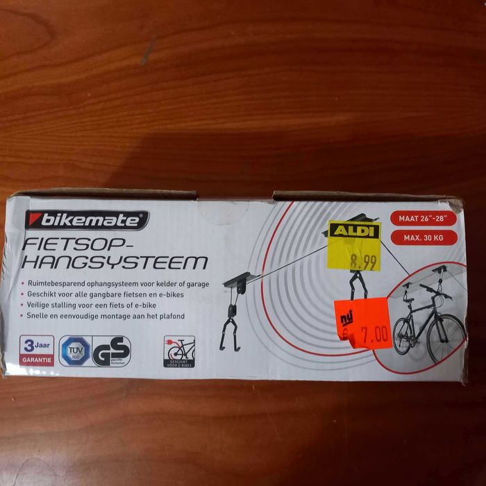 Suporte de bicicleta para teto NOVO