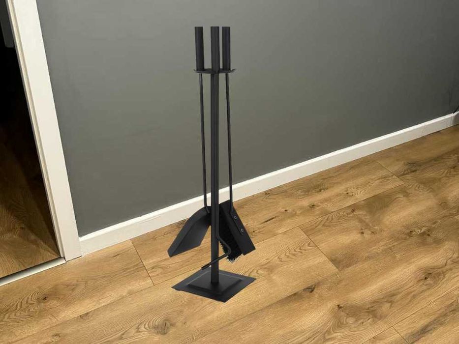 Przybory do Kominka Akcesoria Kominkowe Szufelka Zmiotka Pogrzebacz