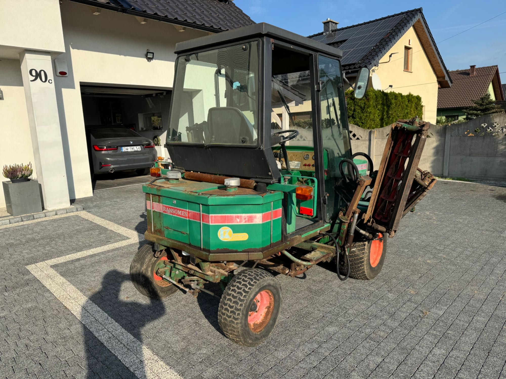 Kosiarka wrzecionowa ransomes kubota