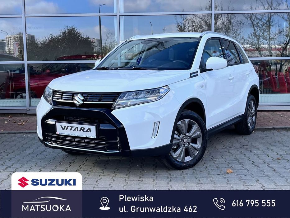 Suzuki Vitara Premium Plus 1,4 110KM mild Hybrid 6AT White 2025