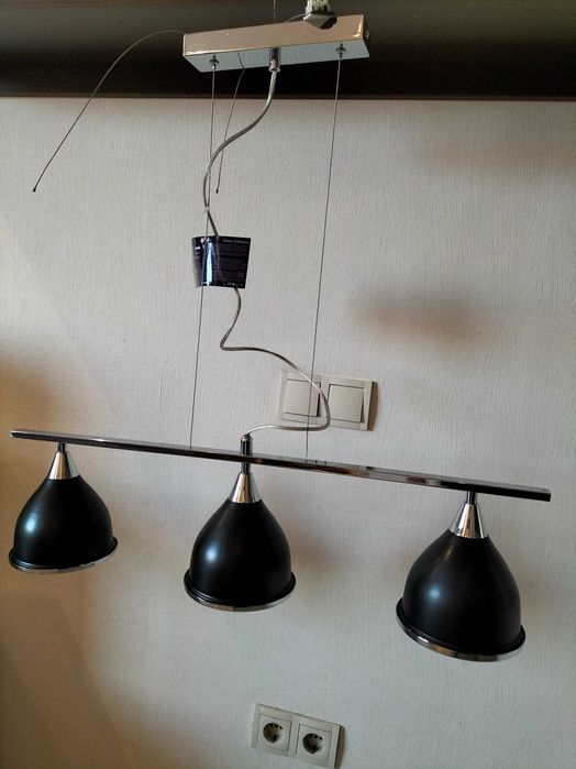 Люстра стельова підвіс світильник BRILLE  (BKL-578S/3) цоколь E14