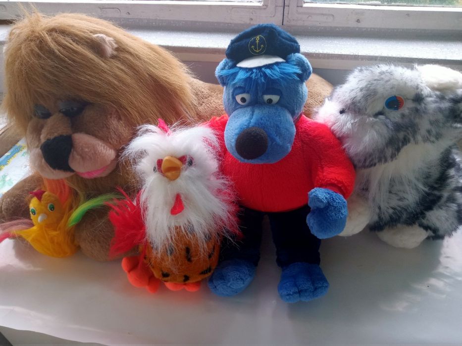 Мягкие игрушки .