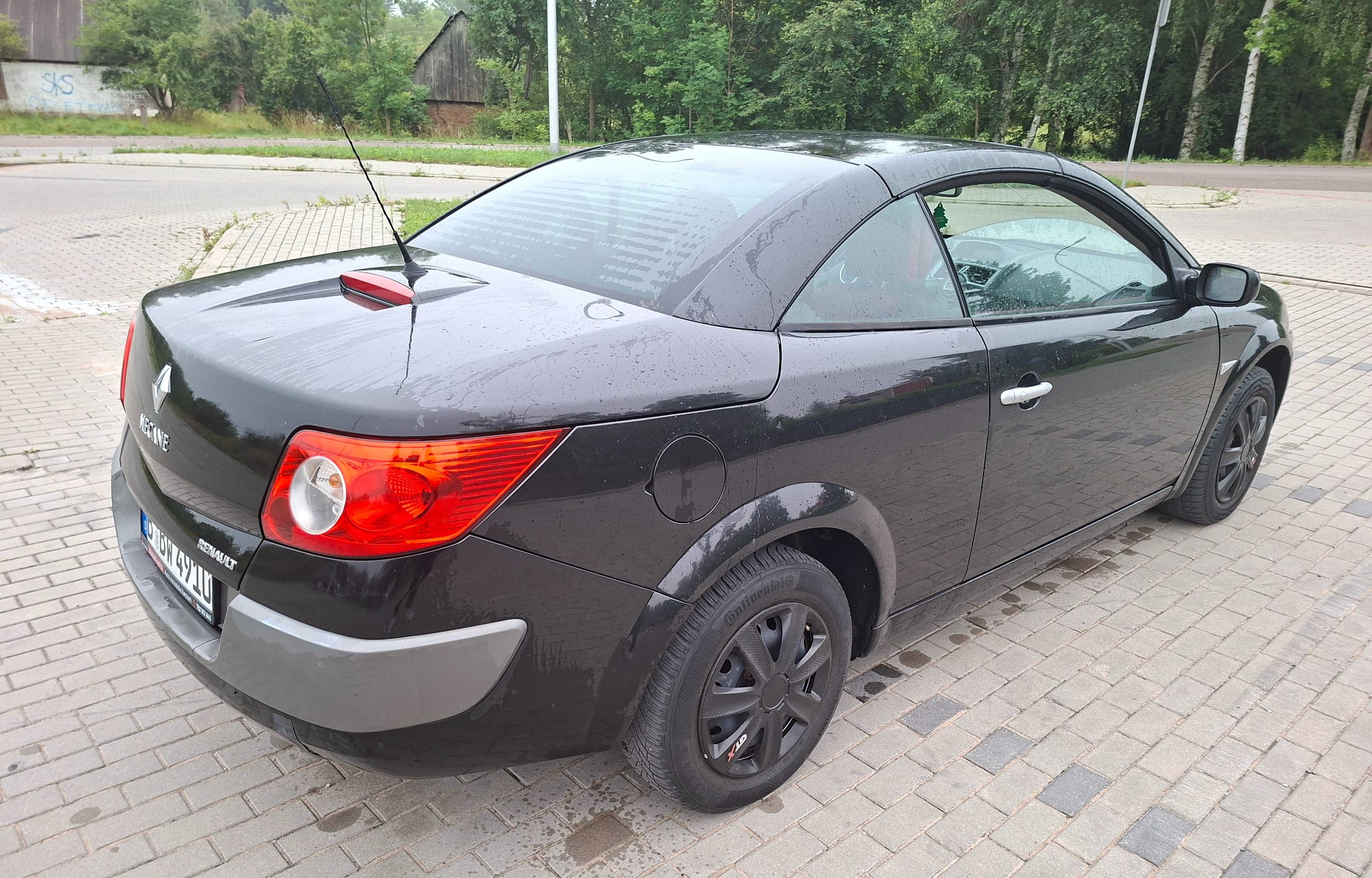 Renault Megane II Cabrio 1.6PB 16V 110KM ORYGINAŁ z Niemiec OPŁACONY!
