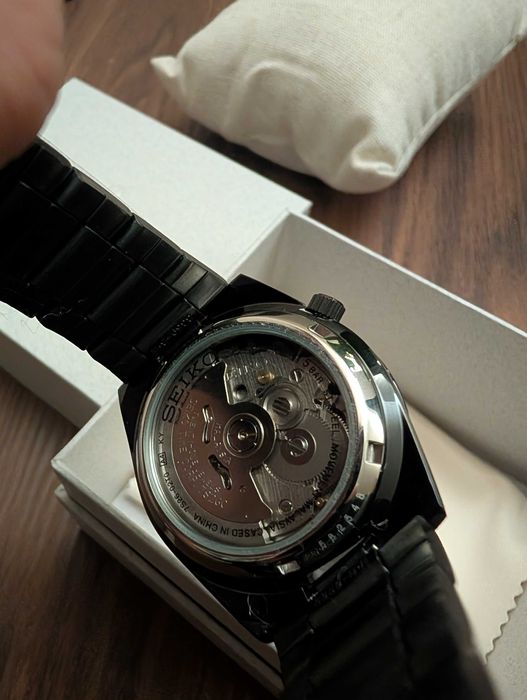 Zegarek Seiko 5 Black SNKE03KC SNKE03K1 automat NOWY