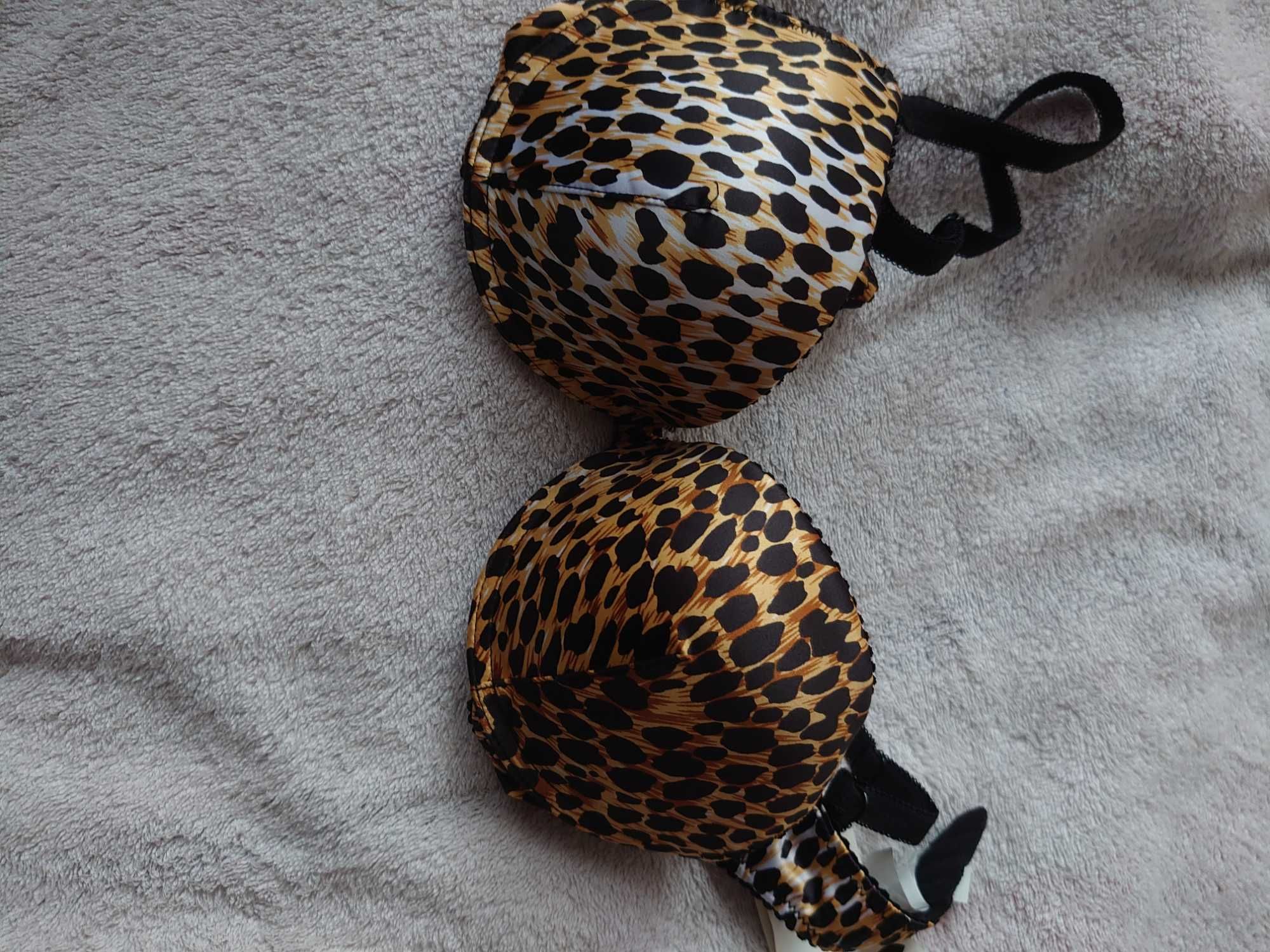 Biustonosz  D&G zwierzęcy print