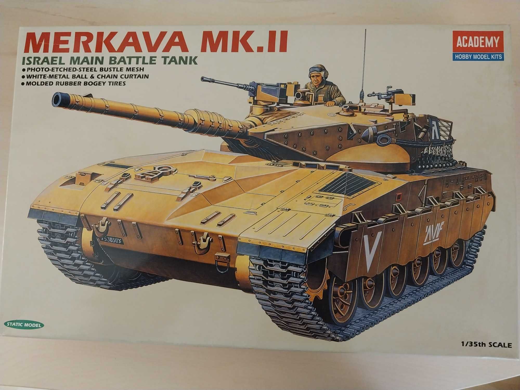 Сборная модель 1/35 танк Main Battle Tank Merkava Mk II