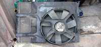 Вентилятор радіатора Volkswagen B4 фольцваген Б4, радіатор